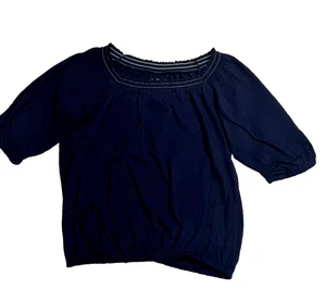 Loft Kurzarm Mädchen Crop Top mit elastischen Ärmeln. Größe XS - Bild 1 von 6