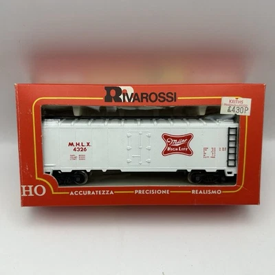 Rivarossi 2318 HO Gauge Miller High Life Refrigerator Model Railway Wagon VGC - Image 1 of 3