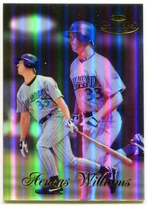 1998 Topps Gold Label JAY BELL Error True #'d 1/1 w/ AENEAS WILLIAMS Foil Name - Picture 1 of 2