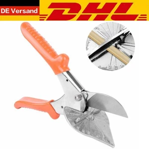 Gehrungsschere 45°-135° Amboss Winkelschneider für Kunststoff Gummi Holz PVC - Bild 1 von 13