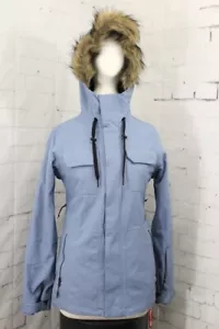 Volcom Shadow Insulated Snow Jacket, Womens' Extra Small/XS, Washed Blue New - Picture 1 of 5