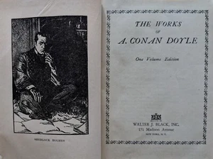 The Works of A. Conan Doyle in One Volume (Sherlock Holmes) - circa 1910 - Picture 1 of 4
