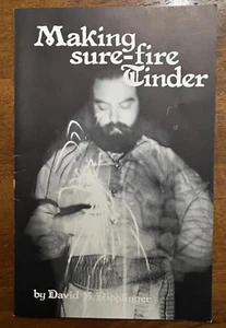 Making Sure-Fire Tinder by David S. Ripplinger softcover booklet 1984 - Bild 1 von 4