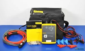 Fluke 1744 Power Quality Logger 3 Phase PQA MemoBox - NIST Calibrated - Picture 1 of 6