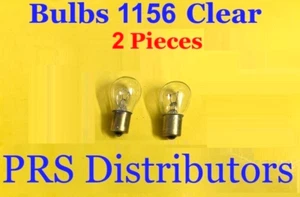 10 Pièces Ampoules Transparentes 1156 Simple Filament 12V pour Certaines Voitures Camions Bateaux - Photo 1/3