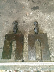 2x (1 par) Fresado Sujeción Paralela Bloque U (ancho: 36 mm), perno de bloqueo tamaño 3/4" - Imagen 1 de 3