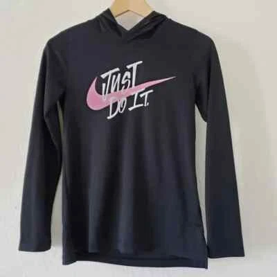 Nike Just Do It Youth Performance Hoodie Top - Size L - Image 1 of 3
