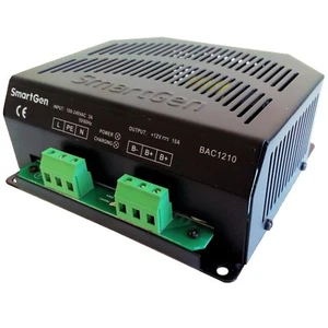 SMARTGEN BAC1210-12V Generator Battery Charger (12V/10A, 90-280VAC 50/60Hz) - Picture 1 of 6