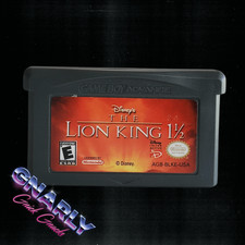 Nintendo Game Boy Advance - GBA - Lion King 1 1/2