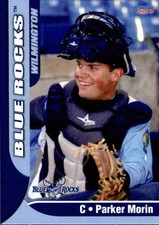 2013 Wilmington Blue Rocks Choice #20 Parker Morin Richmond VA Park City Utah UT
