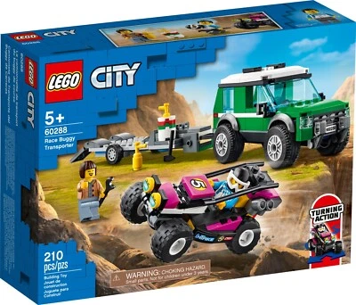 LEGO City (60288) Race Buggy Transporter (New & Sealed) Retired Set - Image 1 of 4