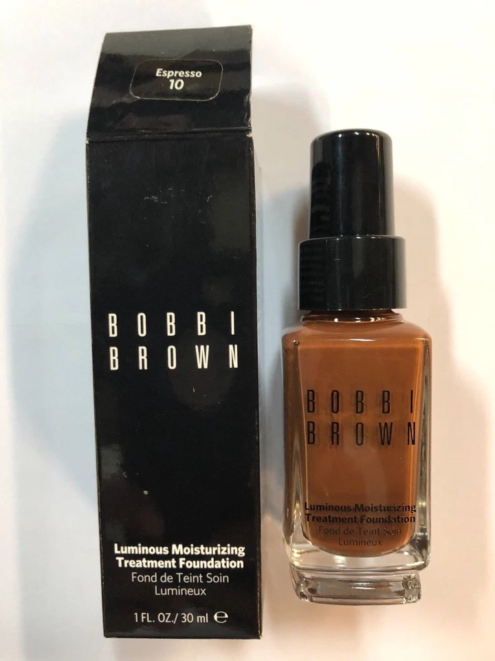 Bobbi Brown Luminous Moisturizing Treatment Foundation in Espresso #10-Boxed - Image 1 of 1