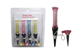 Flexible 2 Packs Total 8 Golf Plastic Magnetic Tees3 1/4Free shipping - Picture 1 of 4