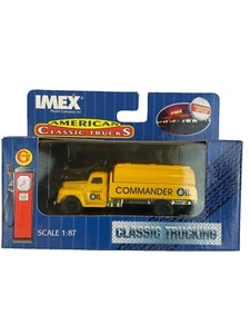 HO 1/87 IMEX Model Co. American Classic TruckDie-Cast Commander Oil Tanker Truck - Picture 1 of 6