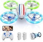 DEERC Mini Drone with 720P HD FPV Camera for Kids, D23 RC Quadcopter with Bright