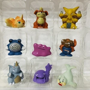 Paquete de 9 figuras Pokemon Ditto Rhydon Gloom Muk Poliwhirl Nintendo Bandai Toys d - Imagen 1 de 10