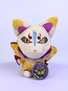 Kyubi 6 Zoll Yo-kai Uhr Plüschpuppe Schlüsselanhänger Banpresto und graue Medaille - Bild 1 von 9