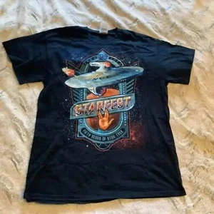 Men's Star fest 50 years of star trek tee t-shirt medium - Picture 1 of 9