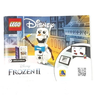 LEGO® Disney Princesa Frozen II Olaf Muñeco de Nieve 41169 Manual de Instrucciones 6296612 Foto 1 de 4