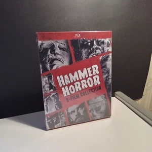 HAMMER HORROR: 8 FILM COLL. (4 × BLU-RAY) (REGION FREE) (BRAND NEW & SEALED) - Picture 1 of 2