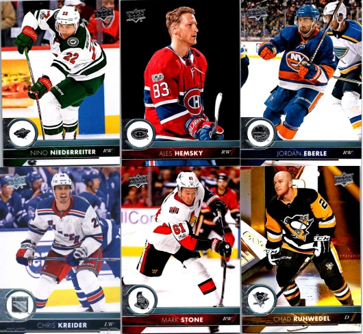2017-18 Upper Deck Series 2 Hockey - Base Cards - Pick From Card #'s 251-450 - Image 1 of 1