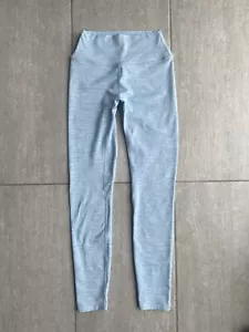 Crop Shop Boutique Blue Marle Leggings Size Small Gym Pilates - Picture 1 of 12
