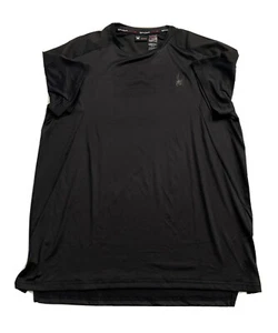 Spyder Proweb Mens Active Tee Short Sleeve Black Medium M Sticker Residue Front - Picture 1 of 12