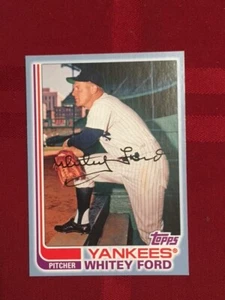 2017 Topps Archives Whitey Ford Light Blue Parallel #134 Nr. 19/75 KOSTENLOSER VERSAND - Bild 1 von 2