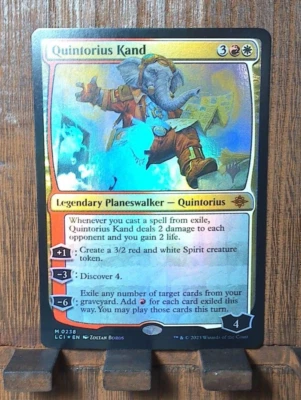 MTG / Quintorius Kand FOIL / PLANESWALKER The Lost Caverns of Ixalan 0238 Mythic - Image 1 of 3