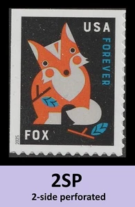 US 6006 Baby Wild Animals Fox F 2SP single UL MNH 2025 - Picture 1 of 1
