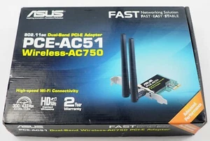 Adaptateur ASUS PCI-E double bande PCE-AC51 9 9 9OIGO2SO-BAO11O - Photo 1/7