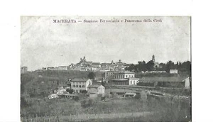 Camerino Stazione Ferroviaria e Panorama della Città. - Foto 1 di 2