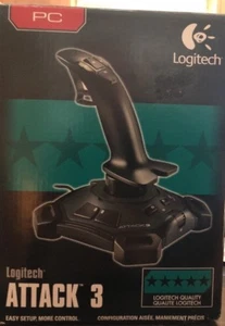 Controlador de juegos Logitech Attack 3 USB  - Imagen 1 de 12