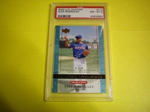 ALEX RODRIGUEZ GRADED 3 CARD LOT. ALL NM-MT PSA 8 ONE MONEY FOR ALL. - Picture 1 of 6