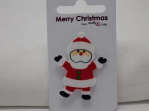 WEIHNACHTSMANN ANSTECKNADEL / ABZEICHEN / BROSCHE - Bild 1 von 1