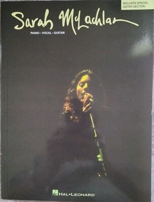 Sarah McLachlan Sheet Music Piano Vocal Guitar Songbook Paperback - Image 1 of 4