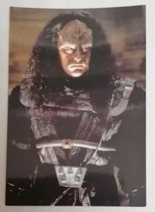 POSTCARD - Klingon Alien Star Trek Generations Movie 6"X4" Star Trek Postcard - Picture 1 of 1