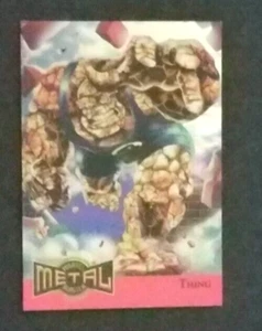 1995 FLEER METAL BLASTER #14 THE THING LIMITED EDITION MINT - Picture 1 of 2
