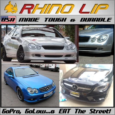 MERCEDES AMG SL-Class S-Class W220 W221 W222 SLR GST alerón barbilla lp moldura de goma Foto 1 de 4