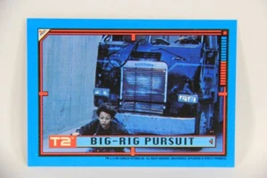 Terminator 2 Judgement Day 1991 Card Sticker #12 Big-Rig Pursuit L017109 - Picture 1 of 2