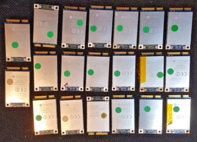 APPLE AR5BXP6 MACBOOK/PRO WIFI AIRPORT WIRELESS CARD x20 JOB LOT- ALL TESTED OK - Image 1 of 3