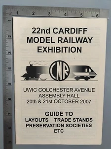 22nd Cardiff Model Railway Exhibition 2007 Paperback Ian Allan - Picture 1 of 15
