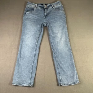 Hudson Jeans Womens Size 12 (34x28) Slim Straight Leg Light Wash Stretch Classic - Picture 1 of 13
