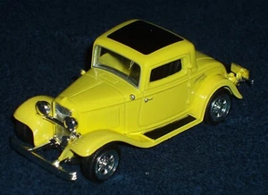 #53 DIECAST METAL MOTOR MAX "AMERICAN GRAFITTI" 1932 FORD COUPE 1/43 or O SCALE - Picture 1 of 6