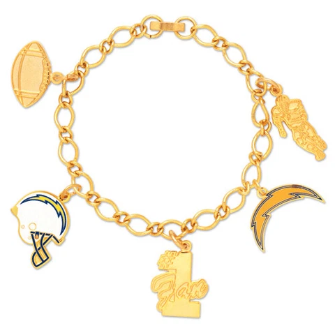 San Diego Chargers Charm Bracelet Cover