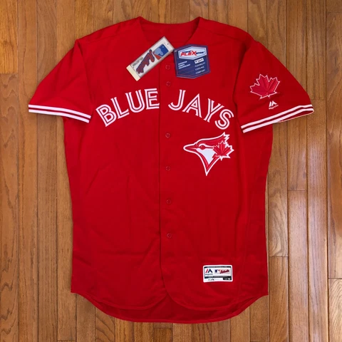 2019 Vladimir Guerrero Jr Toronto Blue Jays Majestic Authentic MLB Jersey SZ 48 Cover