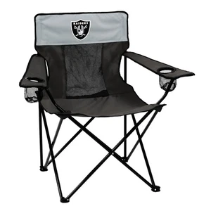 Las Vegas Raiders NFL Elite Puerta Trasera Plegable Portátil/Silla Exterior-Nueva - Imagen 1 de 1