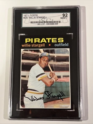 1971 Topps Willie Stargell SGC 8.5.  NM/MT+ - Image 1 of 2