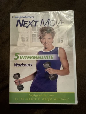 FITNESS DVD WEIGHT WATCHERS NEXT MOVE 5 Intermediate Workouts Cardio New Sealed - Image 1 of 2