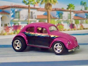 COOL 1966 VW Volkswagen Beetle Bug Flat-4 Hot Rod 1/64 Scale Limited Edition M - Picture 1 of 5
